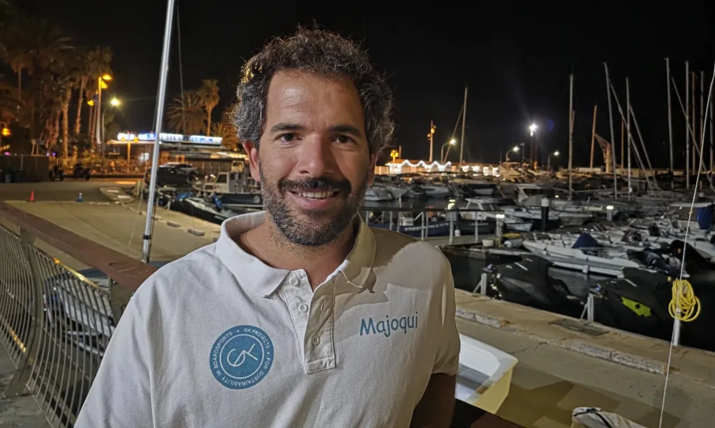 El regatista Jordi Oliva