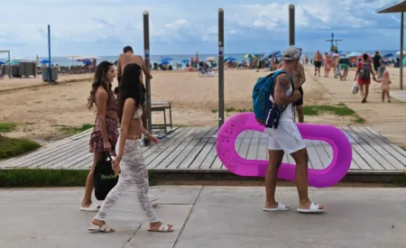 Turistas en Salou este verano