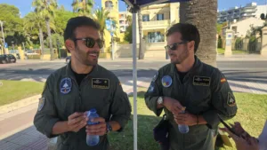 Los pilotos Juan Bengoechea y Jaime Molina