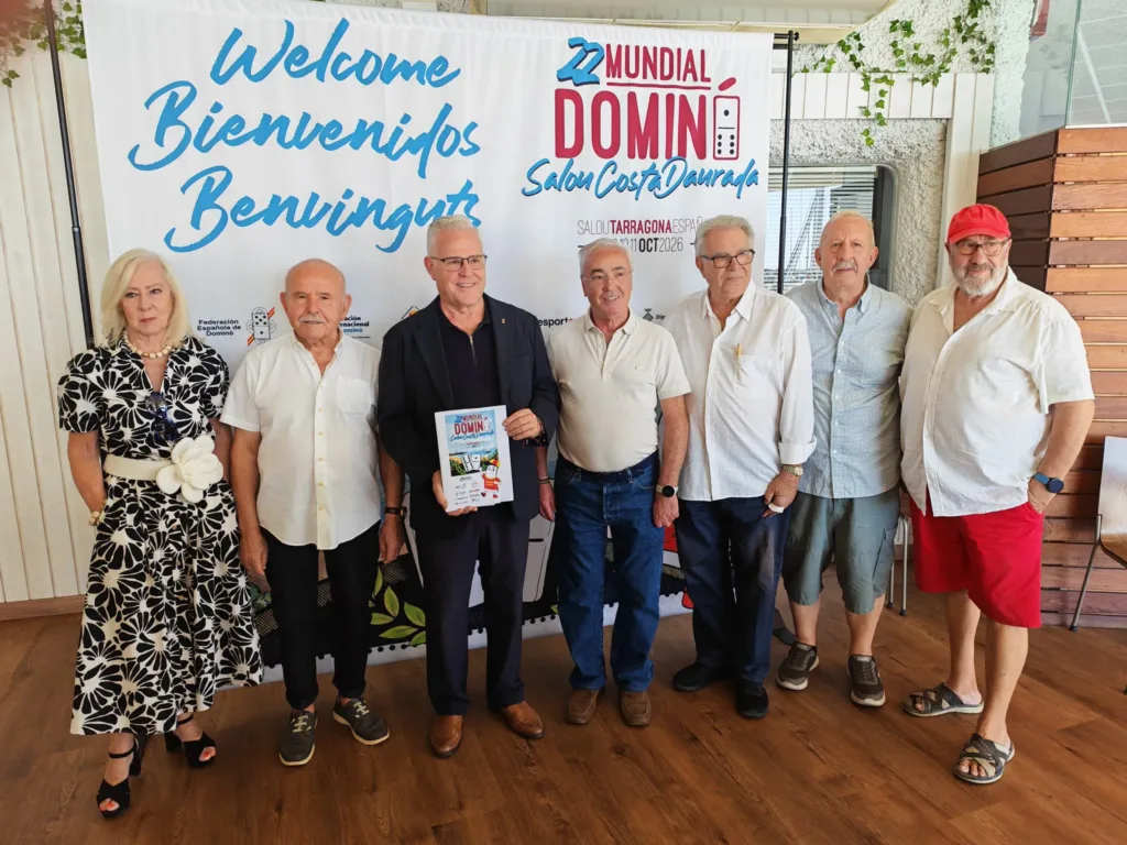 900 personas de cuatro continentes participarán en el Mundial de dominó en Salou La presentación del Mundial ha tenido lugar este viernes en el Club Nàutic Salou