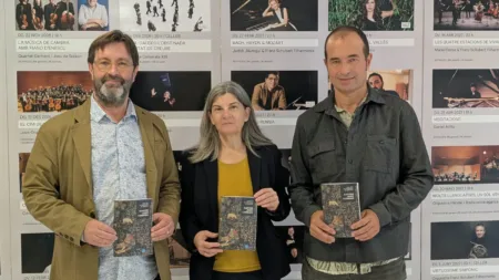 Pep Solórzano, Manuela Moya y Ramon Humet