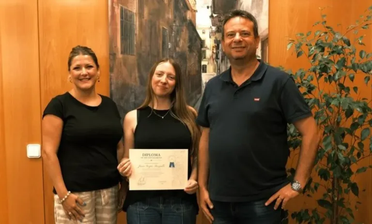 Natalia Pleguezuelos, Jana Gaspà i Oliver Klein