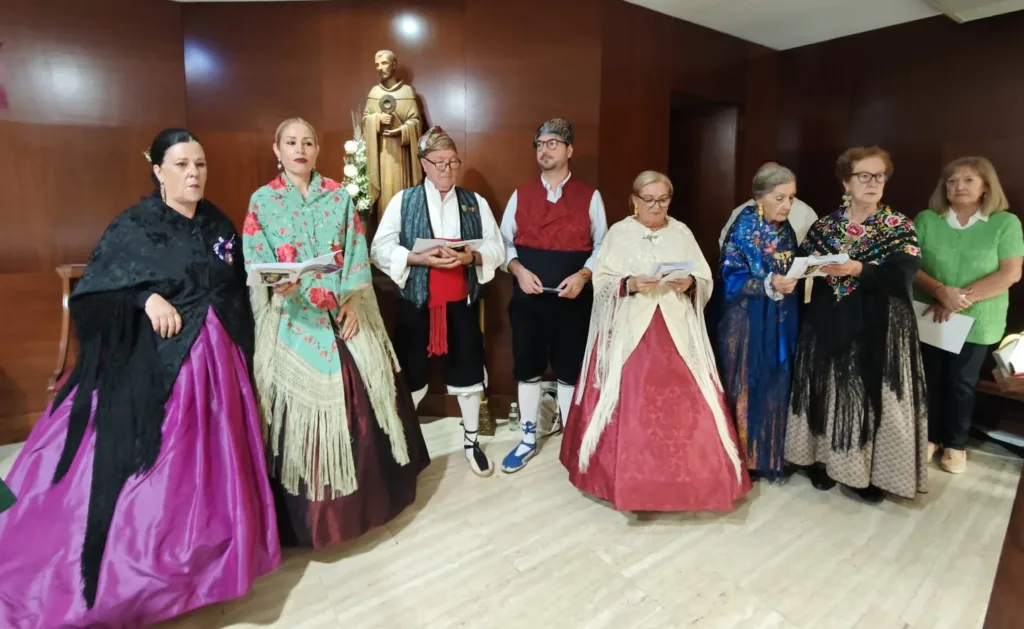 La Asociación Cultural Aragonesa de Salou honró a su patrona