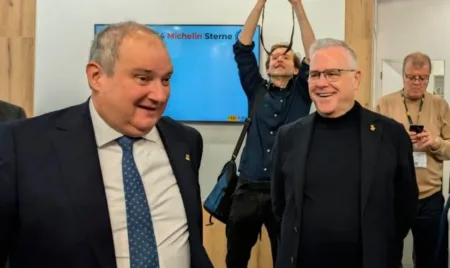 Jordi Hereu y Pere Granados, en Berlín
