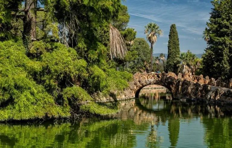 Un rincón del Parc Samà de Cambrils