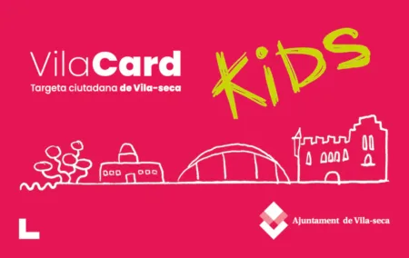 Vila-seca crea una tarjeta ciudadana para los niños de hasta seis años La VilaCard Kids ya se puede tramitar