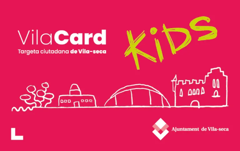 Vila-seca crea una tarjeta ciudadana para los niños de hasta seis años La VilaCard Kids ya se puede tramitar