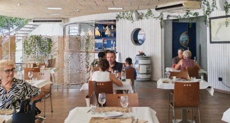 El restaurante La Terrassa está en el Club Nàùtic Salou