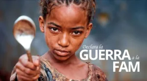 Mans Unides ‘declara la guerra a la fam’ a Cambrils Cartell de l'exposició