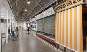 Interior del mercado de Vila-seca